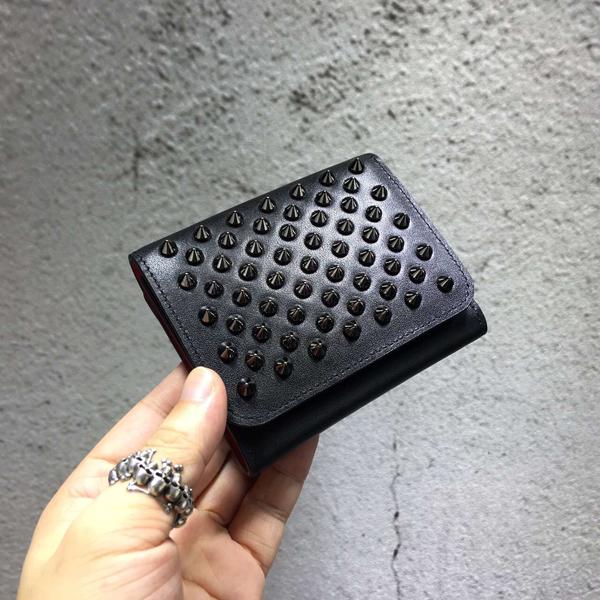 クリスチャン ルブタン コピー Christian Louboutin★スパイクレザーカバーノート7040109