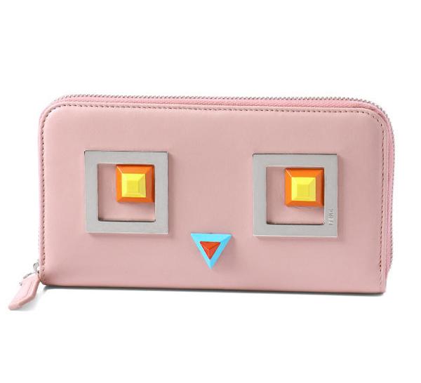 2017春夏新作 FENDI フェンディスーパーコピー ラウンドファスナー長財布 ピンク 8M0299 SL6 F02L0 