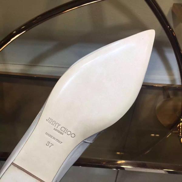 2017SS コレクションジミーチュウ スーパーコピー JIMMY CHOO☆ROMY レザーバレリーナ Apricot 7051704