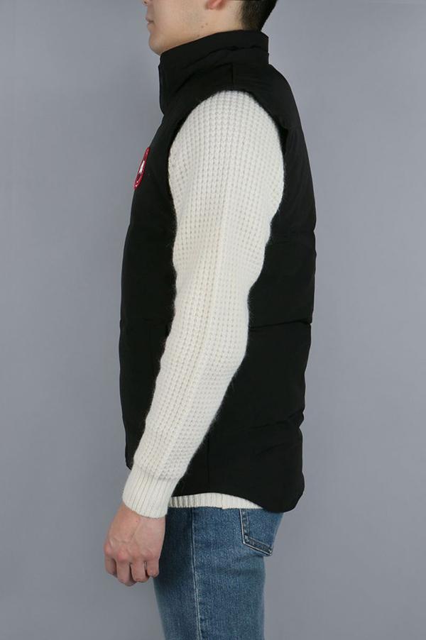 カナダグース スーパーコピー メンズ GARSON VEST (ギャルソンベスト) BLACK (622040030)