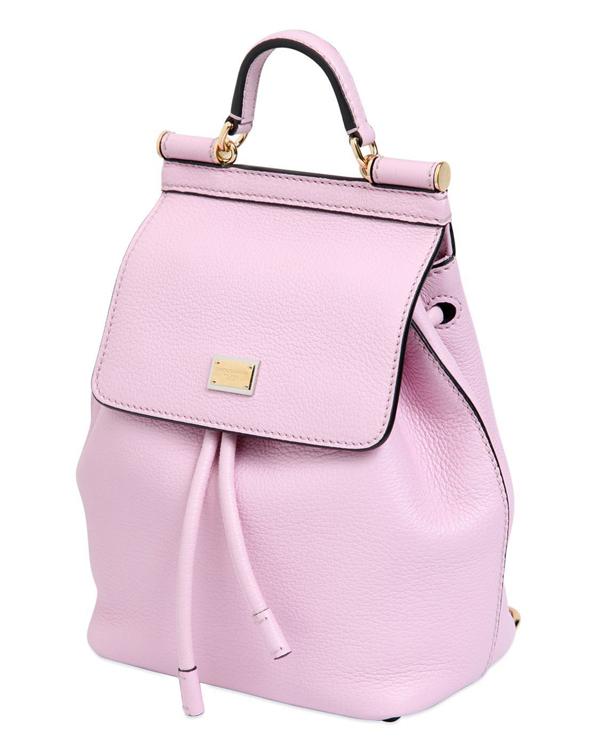 16-17AW DOLCE & GABBANA ドルチェ&ガッバーナ コピー ☆人気 SICILY レザー ミニ バックパック DG231