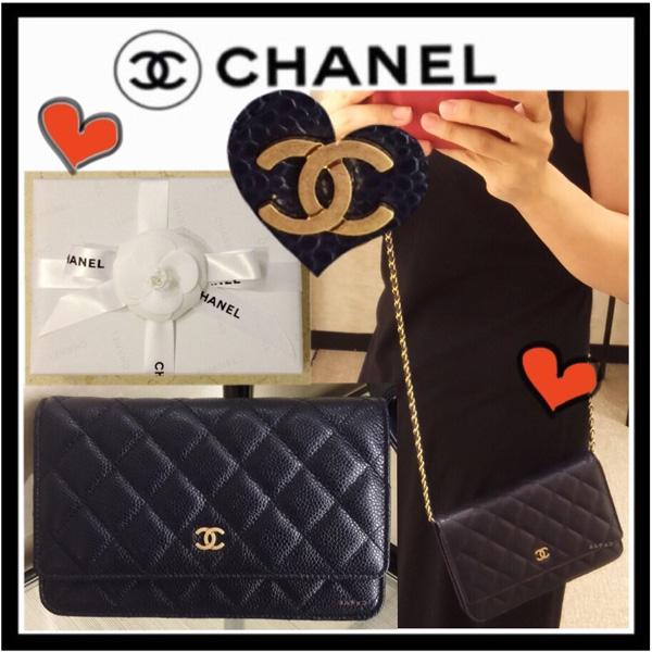 人気！争奪戦☆CHANEL Airlinesジップ財布 A33814 Y08140 C3906