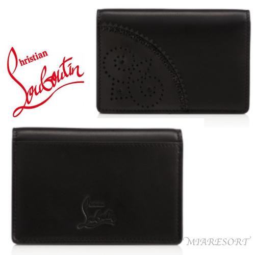 ルブタン コピー人気アイテム★MILOS WALLET★☆ブラック名刺入れ☆ 15208455