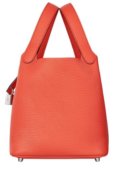 永遠の憧れピコタンPMエルメスpoppy orangeトリヨンクレマンス