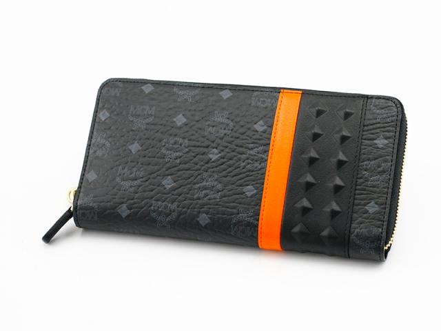 エムシーエム【MCM コピー】財布 長財布 MXL5SVU11 BK001 ユニセックス ブラック／コンビ