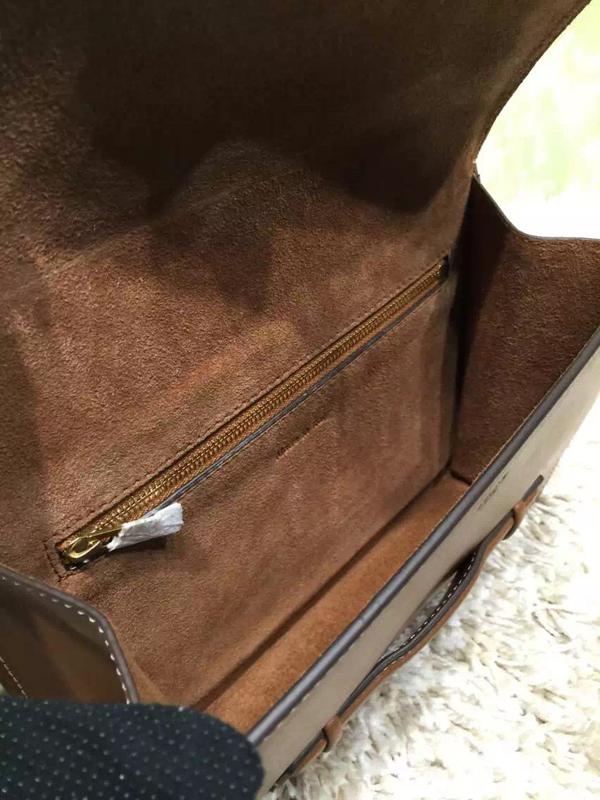 2015/16秋冬 CELINE セリーヌスーパーコピー2015SS最新作☆SALE 関税込  ショルダー Bk/Tan 176413 YRC 04LU