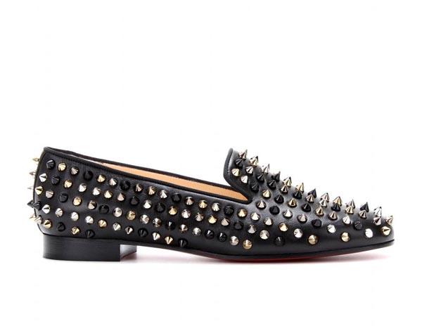 2016-17AW新作 クリスチャンルブタン コピー Christian Louboutin  16AW ROLLINGスパイクレザーローファー 16100318