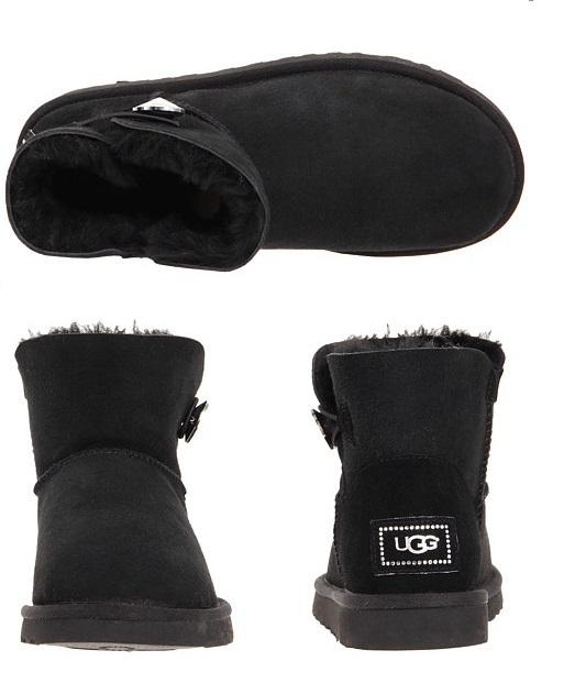 即発送！関税負担あり UGG MINI BAILEY BUTTON BLING 7072117