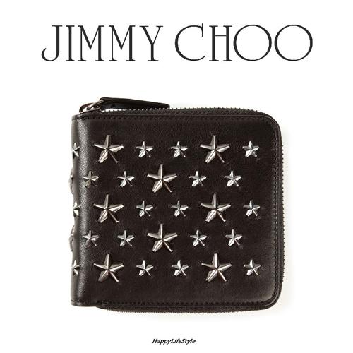 ジミーチュウ コピー Jimmy Choo★メンズ2つ折り財布LAWRENCE★星スタッズ jc70116