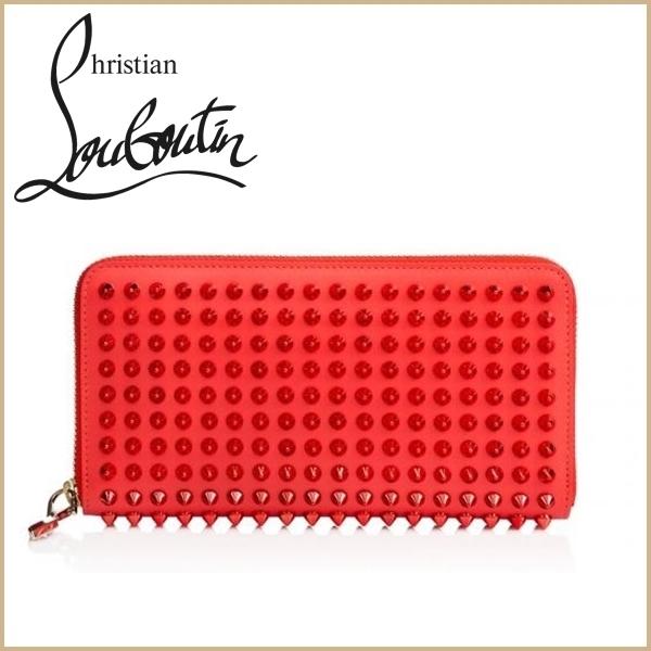 新作クリスチャンルブタン コピー Christian Louboutin ジップ長財布POPPY/METAL wh-ac-e577