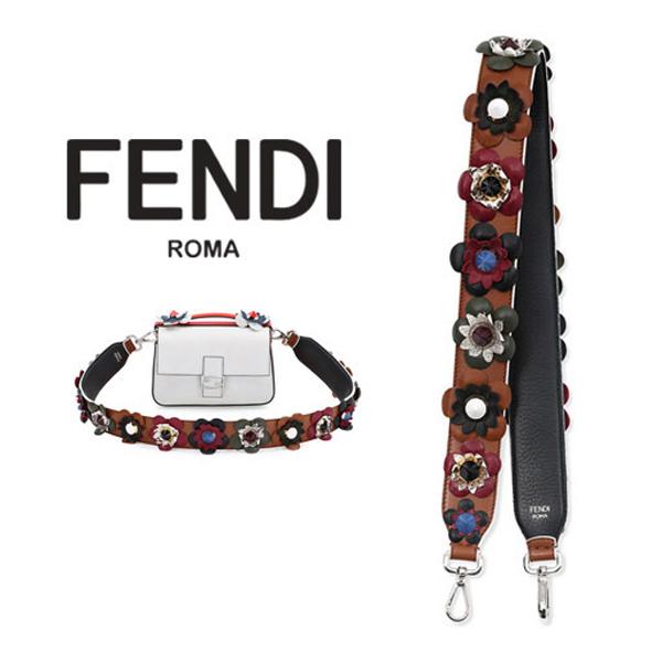 新作 フェンディスーパーコピー ☆FENDIバッグ ☆ フラワー＆スタッドレザーストラップ 7032511