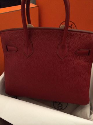 HERMES★【入手不可能で絶対欲しい】エルメス スーパーコピー バーキンルージュガランス30 7011106