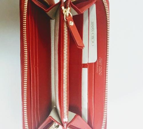 国内即納★JIMMY CHOO MILLY 長財布 バレンタイン限定ハート柄 7040507