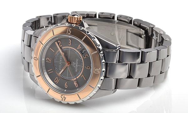 シャネル Ｊ１２スーパーコピー  クロマティック ３８ ベージュゴールド H4185