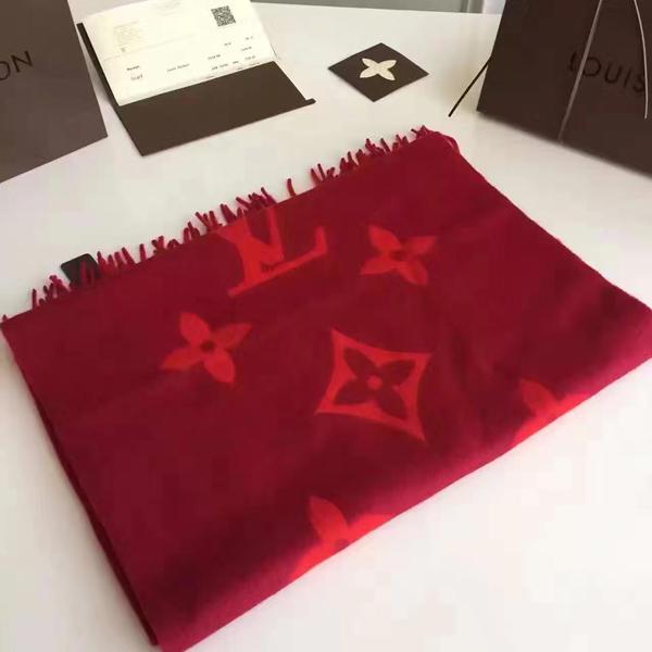新作 Louis Vuitton ルイヴィトン スーパーコピー エシャルプ ロゴマニア マフラー 7042610