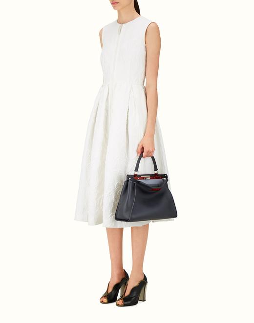 FENDI フェンディ コピー ピーカブー ブルーレザー ハンドバッグ 8BN2903ZNF03HT