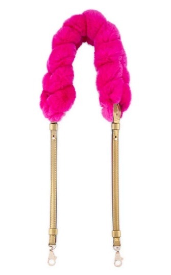 クリスチャンルブタン スーパーコピー◆ラビットファーショルダーストラップPink 7092508