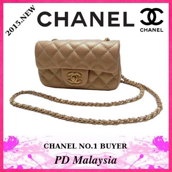 【2016年NEW】Chanelシャネルスーパーコピー ★チェーンショルダーバッグ×キャビア★最新作★