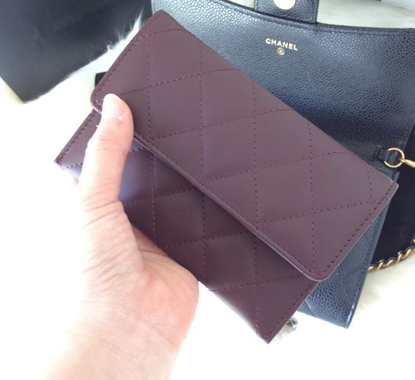 最新作★希少*CHANELカードケース付き財布 A80634Y60138C3906