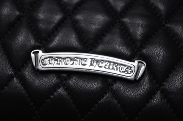 国内発送★クロムハーツ★#4　ウェーブキルティングウォレット Chromehearts7010951