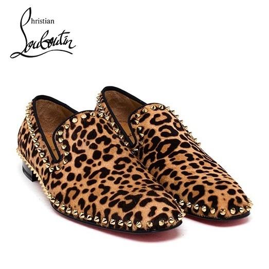 2016-17AW新作 Christian Louboutin クリスチャンルブタン コピー レオパード PONY メンズ 16100322