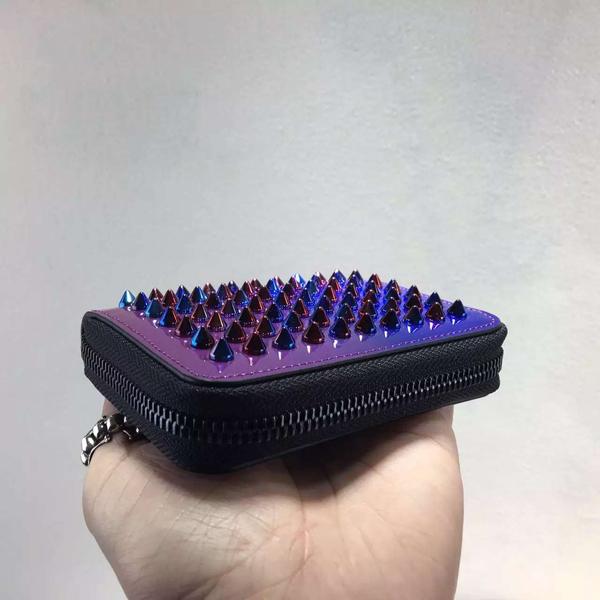 【SS16新作】ルブタン 財布 コピー Panettoneスタッズコインケース