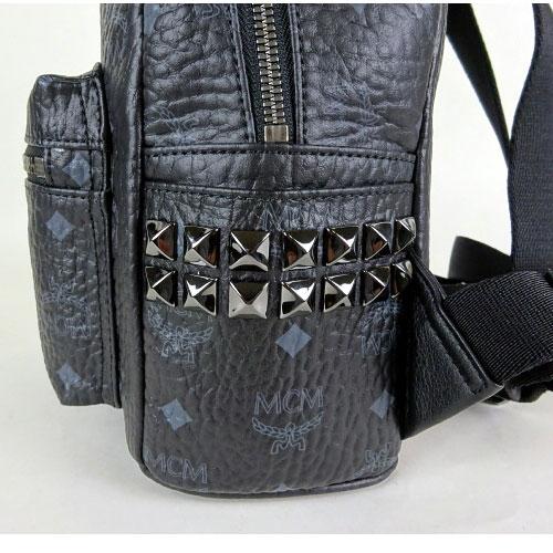 MCM コピー エムシーエム MMK5SVE41 BK001 ブラック スタッズ BACKPACK リュック XS 