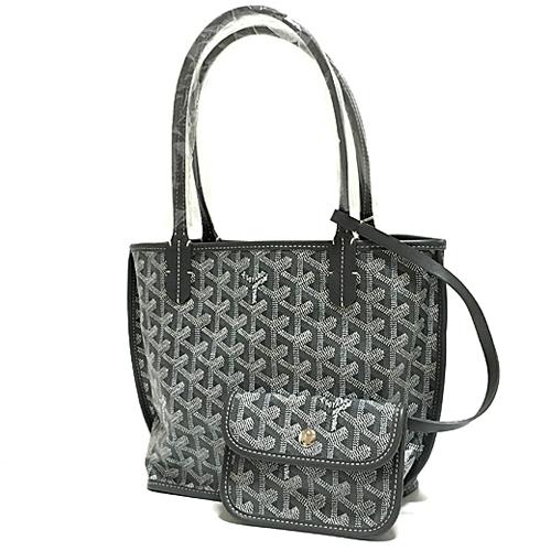 ゴヤール トートバッグ コピー アンジュ ANJOU ミニ グリス レザー リバーシブ GOYARD 最新作 6073013