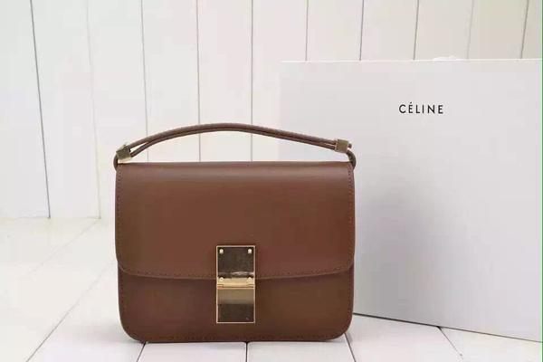 2015SS★CELINE セリーヌスーパーコピー Medium Classic バッグ COFFEE