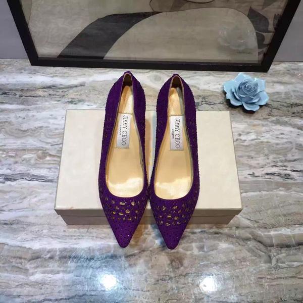 16AW ジミーチュウ スーパーコピー Jimmy Choo★ROMY 60 Purple ROMY60TEK