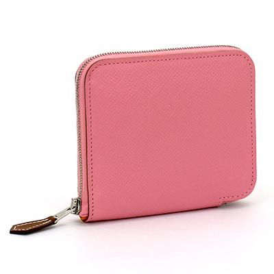 HERMES SILK IN ラウンドファスナー折りたたみ財布 エルメス コピー6051307