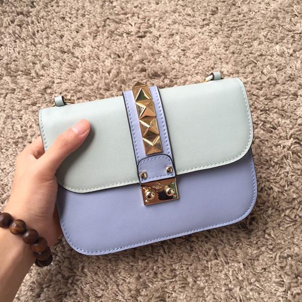 新作【Valentino ヴァレンティノスーパーコピー】GlamLockサッチェルM パステル W0B0867VHE
