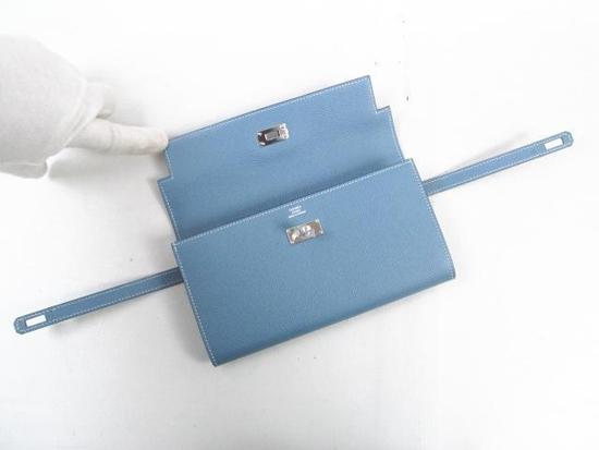 HERMES/エルメス★ケリーウォレット×ブルージーン★最新7011017