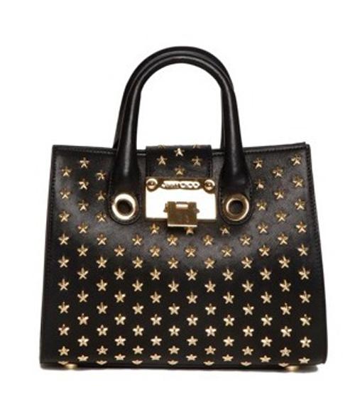 2015AW新作！JIMMY CHOOジミーチュウ スーパーコピー Riley small tote bag with stars
