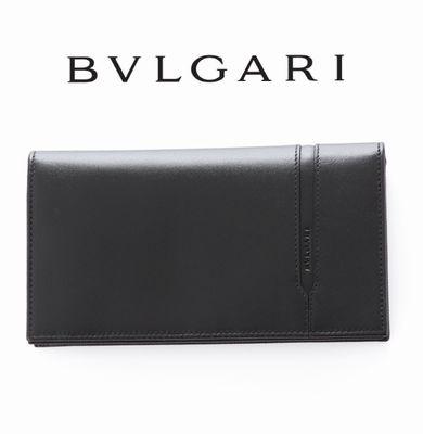 13/14年秋冬新作 ☆BVLGARI☆ブルガリスーパーコピー N級品 ロゴデザイン 二つ折り長財布♪11369226