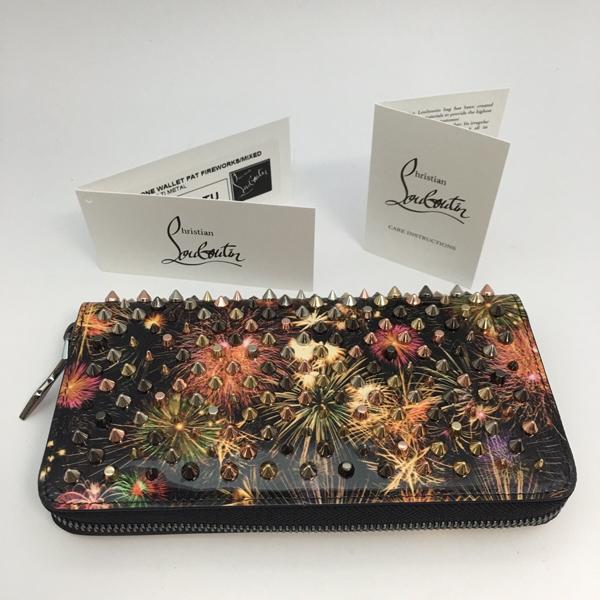 ルブタン スーパーコピー新作 花火スタッズ長財布7101027