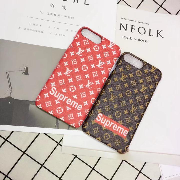 LOUIS VUITTON supreme アイフォン ケース 花柄 iphone8 plusケース モノグラムIPHONE6S PLUSカバー 芸能人愛用7092305 