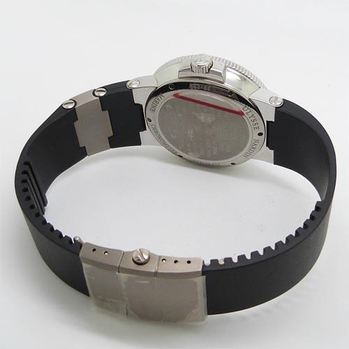 ユリスナルダン スーパーコピー 263-66-3/62 Maxi Marine Watch ブラック メンズ