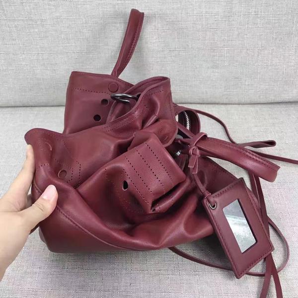 2016-17AW BALENCIAGA バレンシアガスーパーコピー ブラックアウト シティ ショルダーバッグ 443517 DRU1T 1000