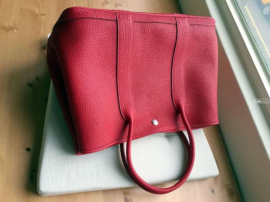 HERMES(エルメス)☆ガーデンパーティー36PM☆ルージュ ピマン 6051117