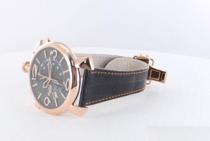 ガガミラノスーパーコピー シンクロノ46MM THIN CHRONO 18ｋPGコーティング 時計 5098.02BW