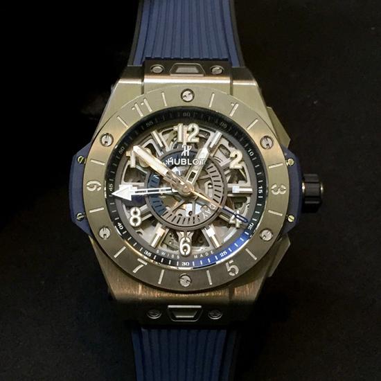 ウブロスーパーコピー ビッグバン ウニコ GMT チタニウム 471.NX.7112.RX