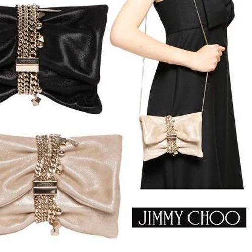 レアモデル【JIMMY CHOO】ジミーチュウ スーパーコピー ☆Chandra☆クラッチ15AW