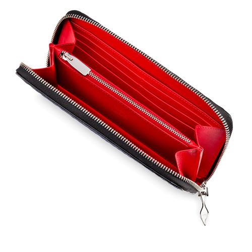 ルブタン 財布 コピー【Christian Louboutin】★パネトーネ 長財布 デニム★おしゃれ♪7042701