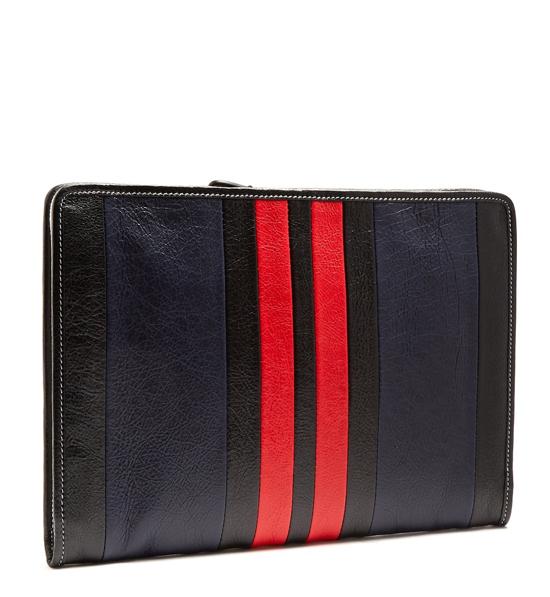 17AW☆国内発送【BALENCIAGA】バレンシアガ クラッチバッグ コピー BAZAR mini クラッチ/Tricolore 7062705