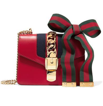 2017最新作GUCCI グッチ スーパーコピー☆Sylvie 2way レザーバック レッド 470270 D4ZAG 8457