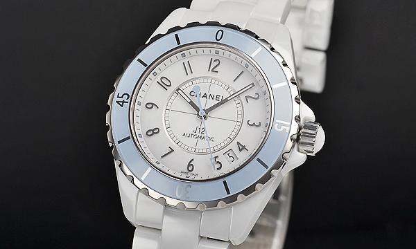 シャネル Ｊ１２スーパーコピー  ３８ ソフトブルー 世界限定１２００本 H4341