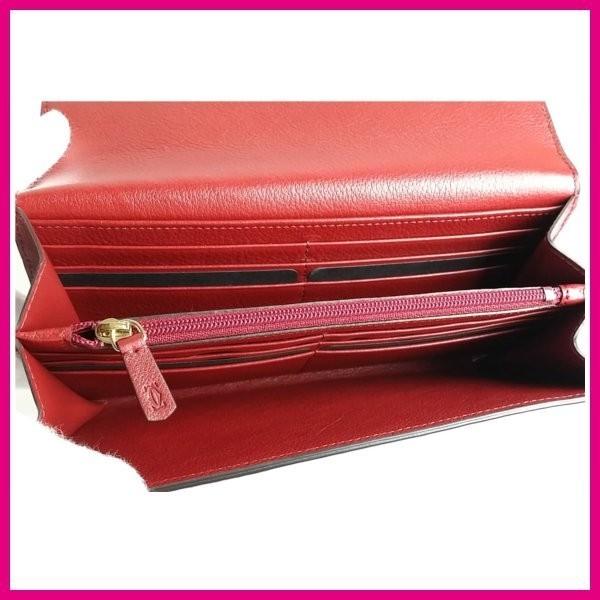 ★CARTIER/カルティエ スーパーコピー★フラップ財布×レッドスピネル★新作★7082306
