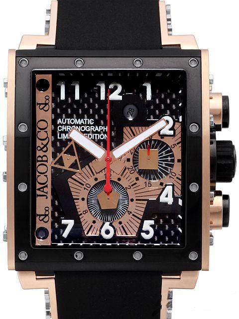 ジェイコブ スーパーコピー Jacob&co エピックI (Ref.V2-Q8 / Epic I Automatic Chronograph )