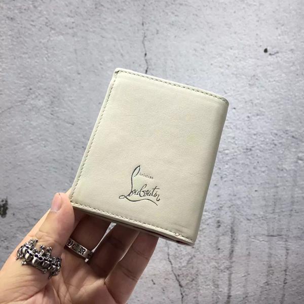 ルブタン スーパーコピー  二つ折り財布 1165112 M428 IVORY